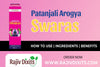 patanjali arogya swaras ingredients how to use benefits