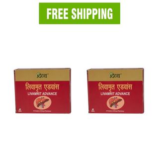 Patanjali Divya Livamrit Advance Tablet 120 Tab Pack of 2