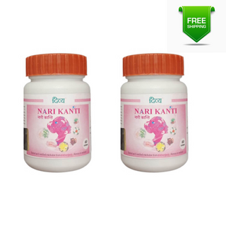 Patanjali Divya Nari Kanti  120 Tab Pack of 2