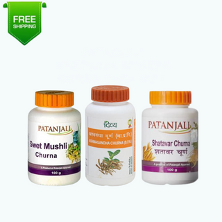 patanjali  ayurveda churna combo pack of 3