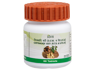 patanjali chitrakadi vati 60 tab 3 pcs