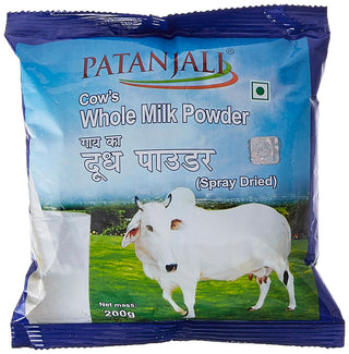 patanjali cows whole milk powder 200 gm 3 pcs