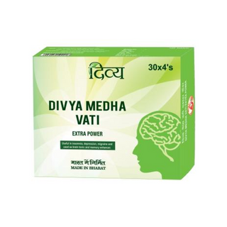 patanjali divya medha vati extra power 120 tab